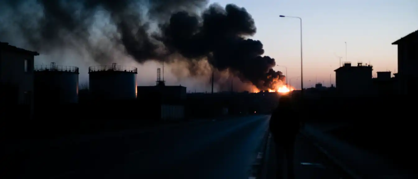 Пожарная тревога в столице: в Киеве горят топливные хранилища и застройки