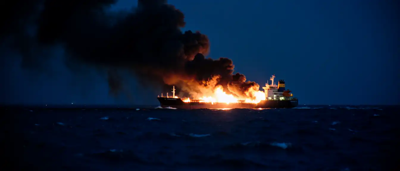 Огонь в Красном море: хуситы атаковали саудовскую нефтяную флотилию