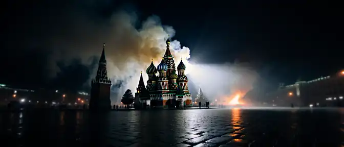 Ночной инцидент у стен собора: в храме Василия Блаженного ликвидировали возгорание