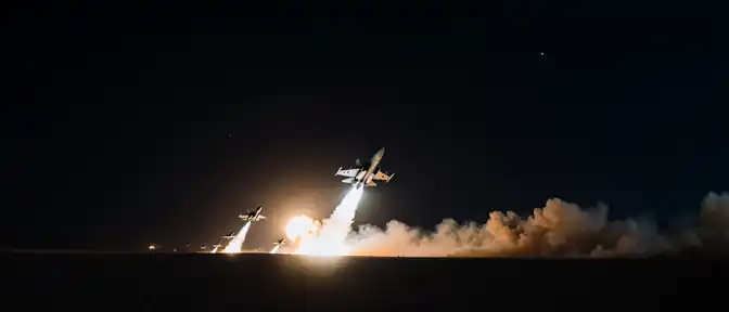 Ответный удар: США начали массированную операцию против иранских целей