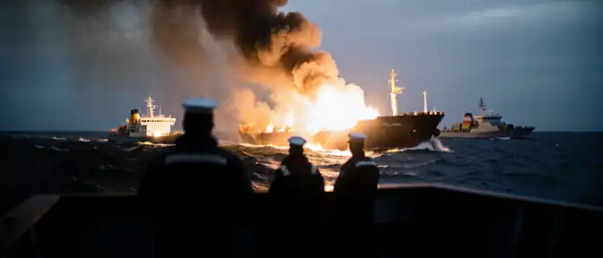 Трагедия в море: экипаж грузового судна «Nadezhda» эвакуирован после атаки дронов под Новороссийском