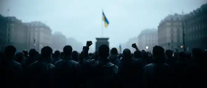 Десятый день протестов: украинские города сплотились в защите министра обороны