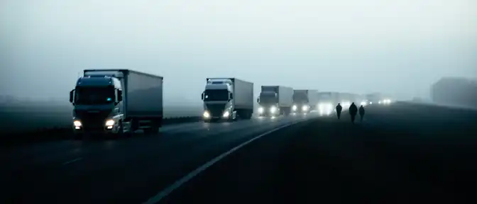 Граница оживает: пробки на пути из Польши в Калининград начали рассасываться
