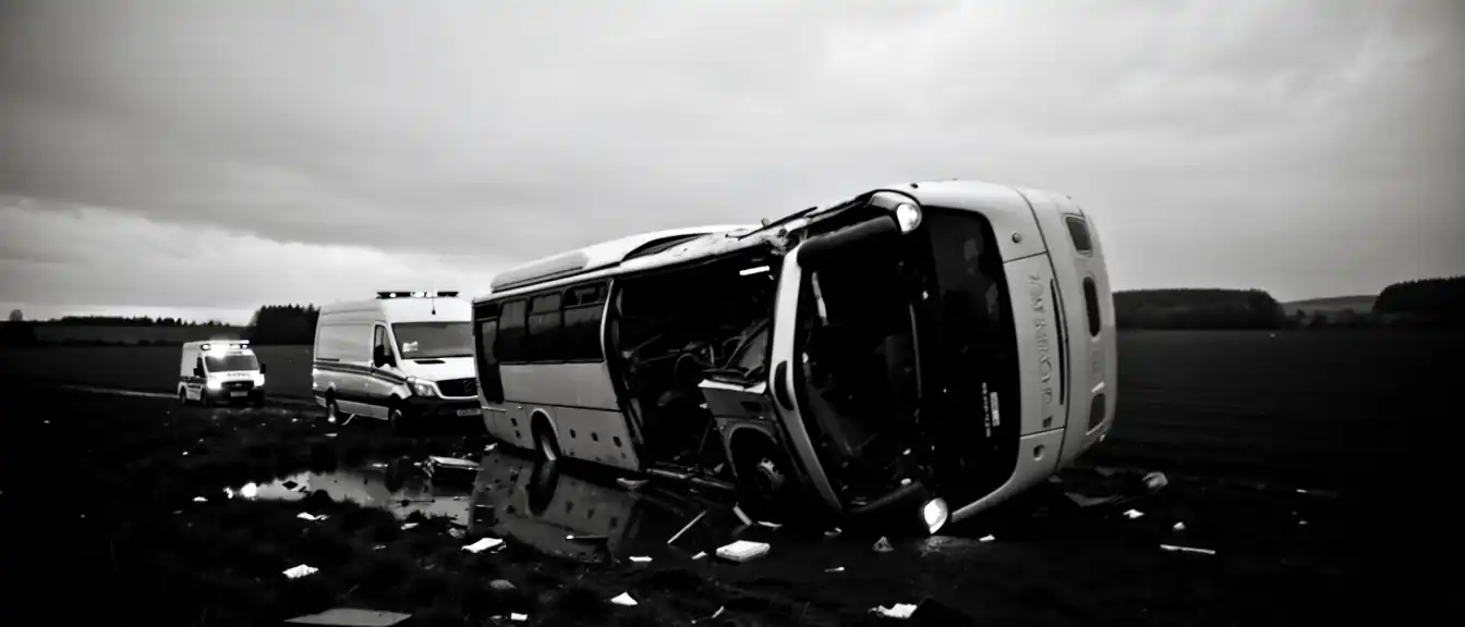 Трагедия в Баварии: при опрокидывании автобуса у города Бухлоэ погибли два человека